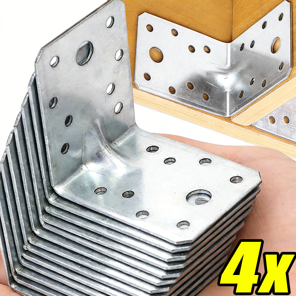 Woodworking Joint Types - Heavy Duty L-type Layer Board Fixed