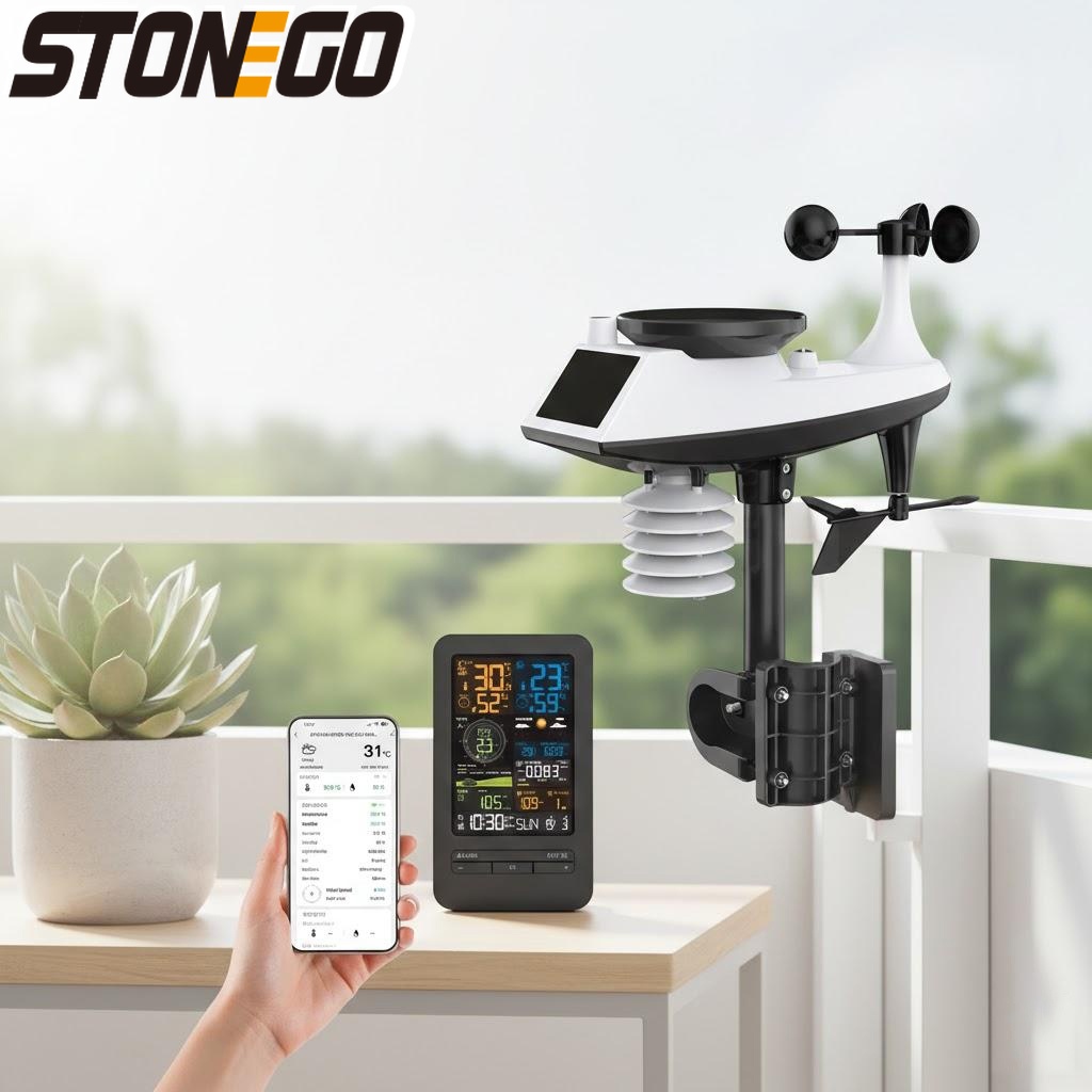 Woodworking Apps - Smart Weather Station App Digital Temperature