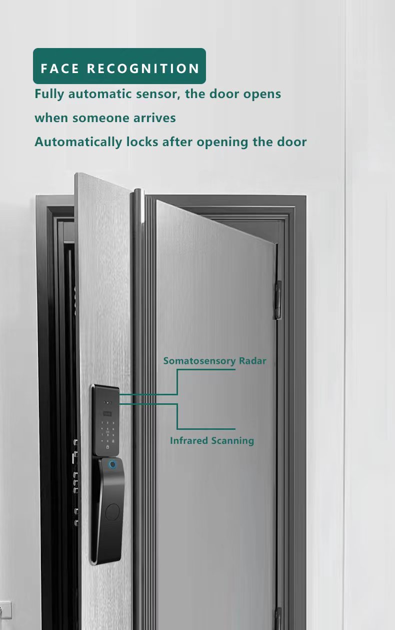 Woodworking Apps - Smart Door Lock Palm Vein 3D