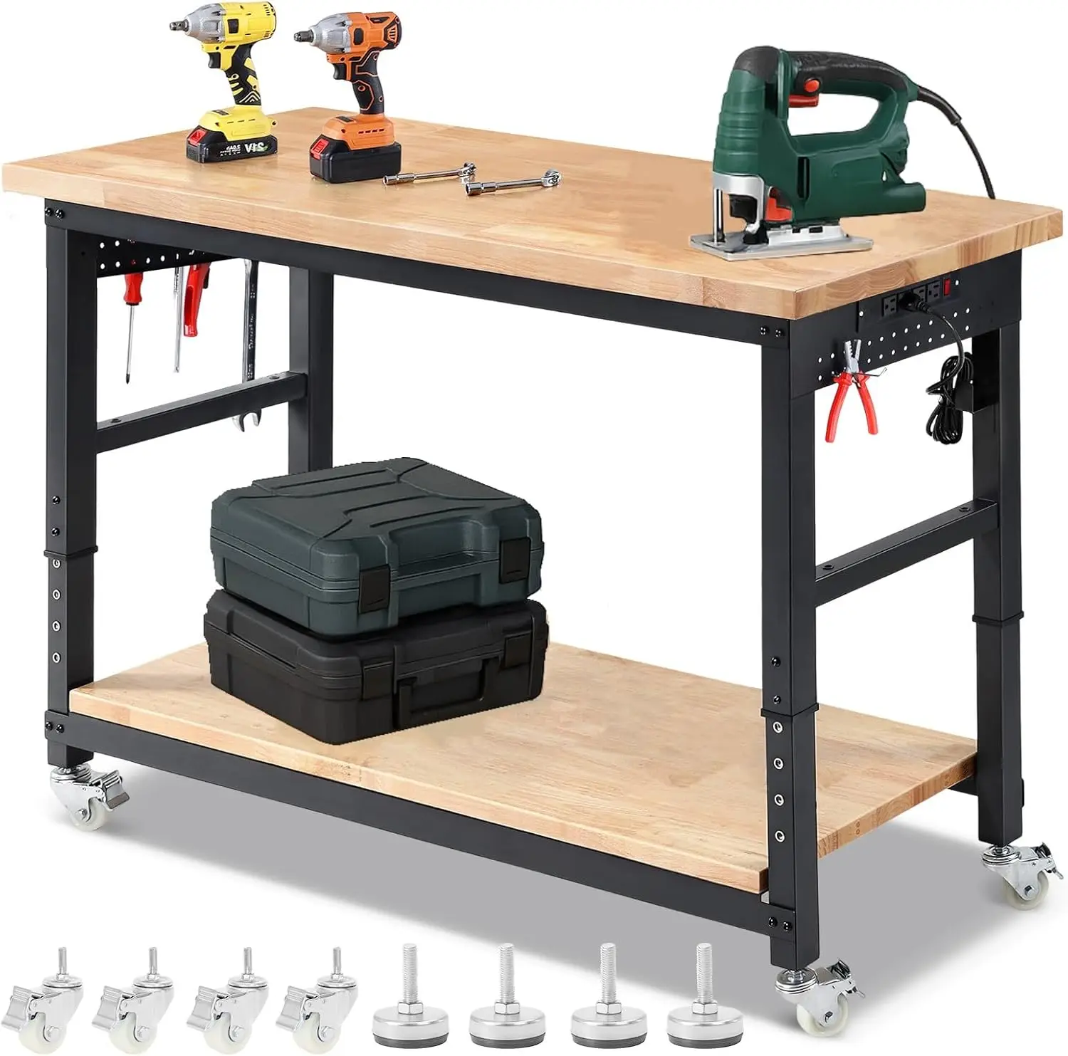 Woodworking Shop - ENJOYWOOD Work Table for Garage Workbench