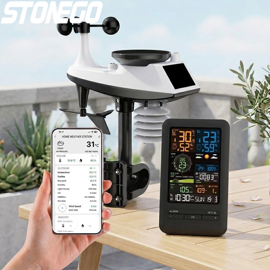 Woodworking Apps - Intelligent Weather Station APP Web Auto