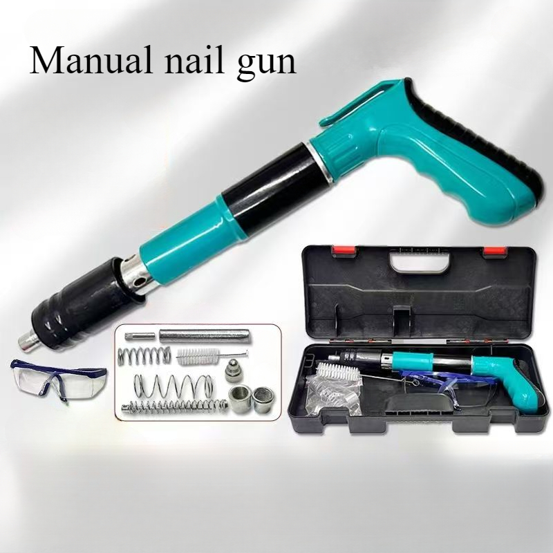 Woodworking Nail Gun - Manual steel nail gun riveting tool,