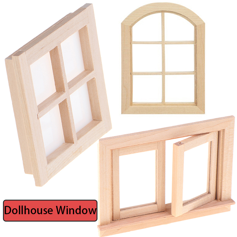 1pcs  DIY Double Window 1/12 D - Woodworking For Beginners บทวิจารณ์และราคา