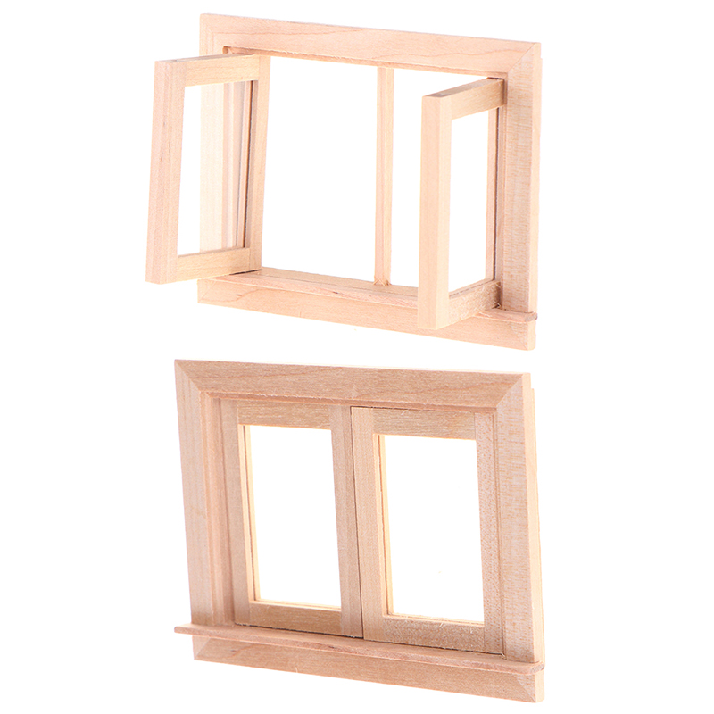 1pcs  DIY Double Window 1/12 D - Woodworking For Beginners บทวิจารณ์และราคา