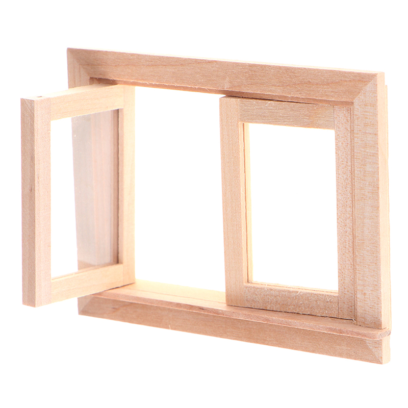 1pcs  DIY Double Window 1/12 D - Woodworking For Beginners บทวิจารณ์และราคา