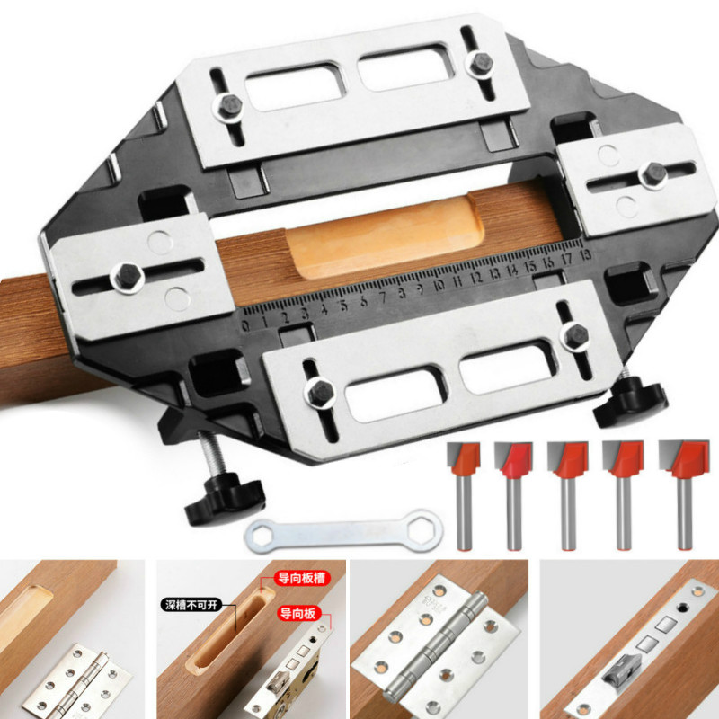 New Woodworking Slotting Locat - Woodworking Router Templates บทวิจารณ์และราคา