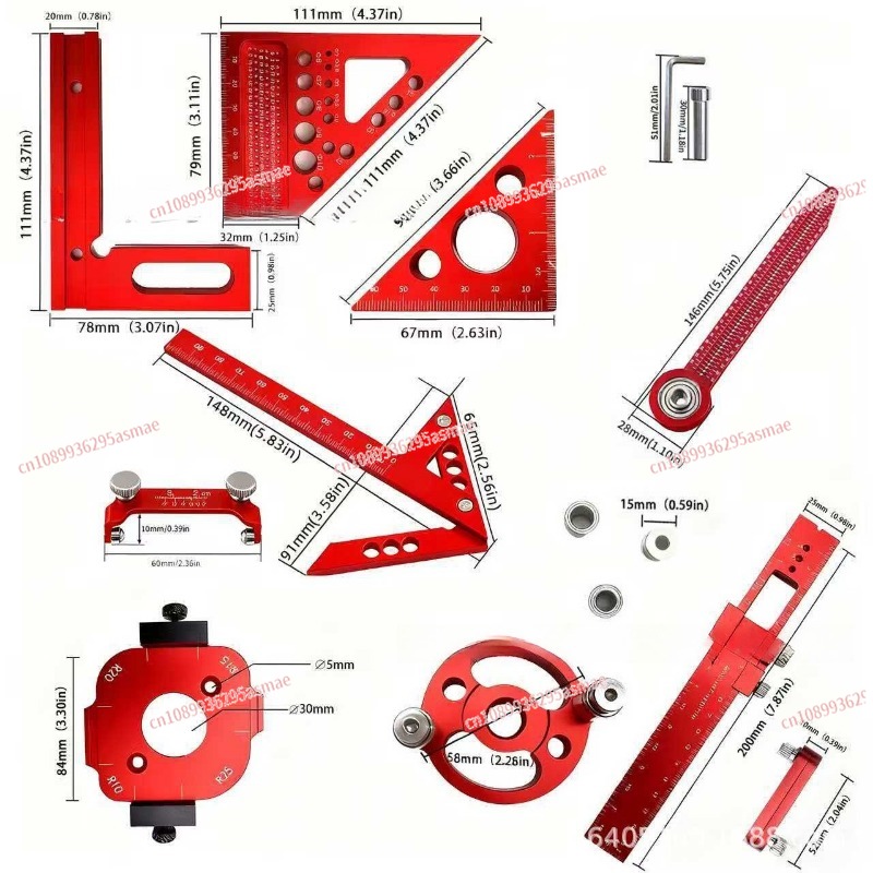 Woodworking Measuring Tool Kit - Woodworking Plan บทวิจารณ์และราคา