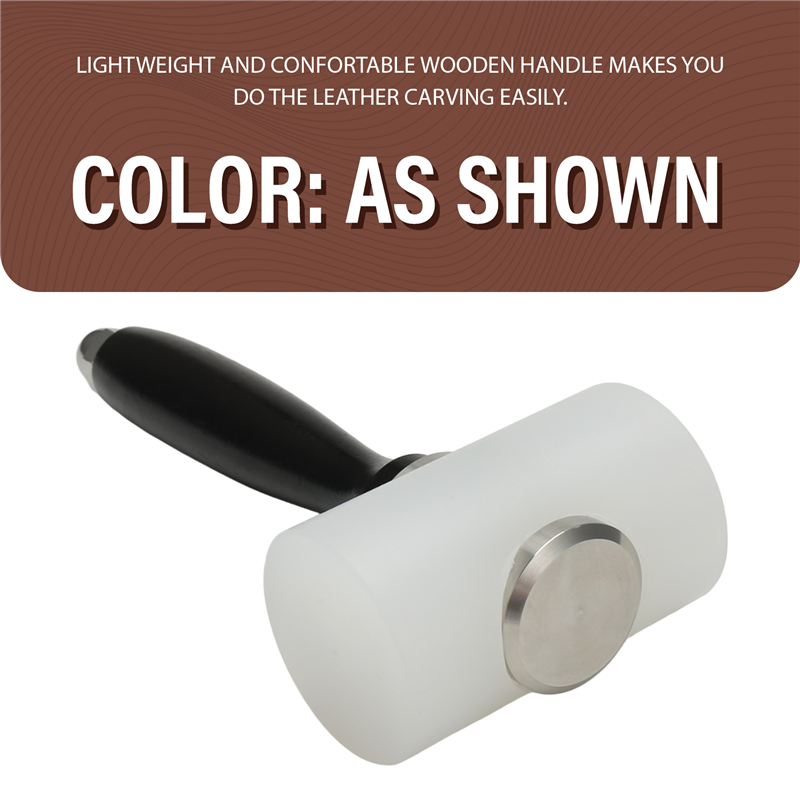 AT63-Leather For Leathercraft  - Wooden Mallet Carving บทวิจารณ์และราคา
