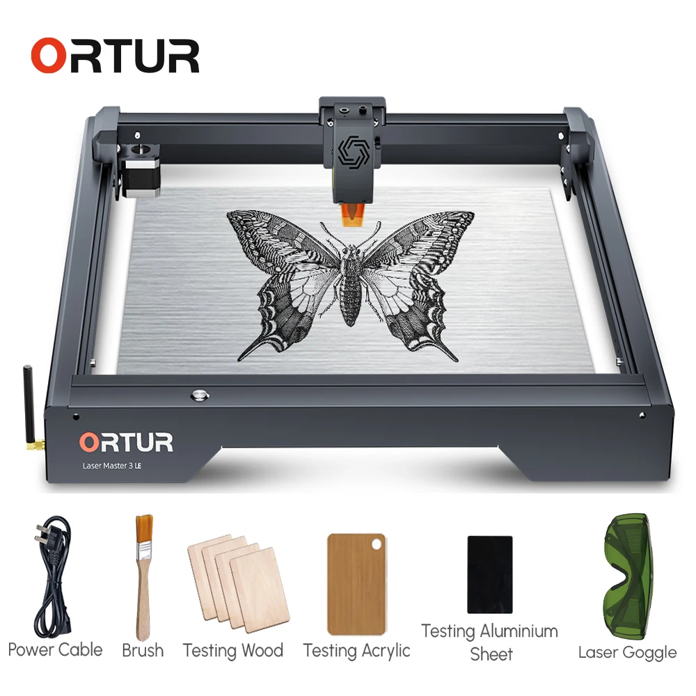 ORTUR OLM3 LE 10w Laser Engrav - Woodworking Apps บทวิจารณ์และราคา
