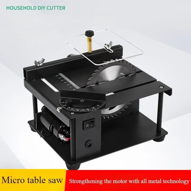 Micro Small Table Saw DIY Wood - Woodworking Studio บทวิจารณ์และราคา
