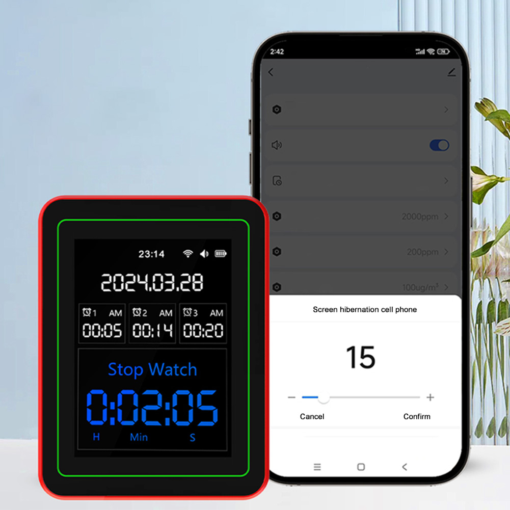 WiFi 15-in-1 Portable AQI PM0. - Woodworking Apps บทวิจารณ์และราคา