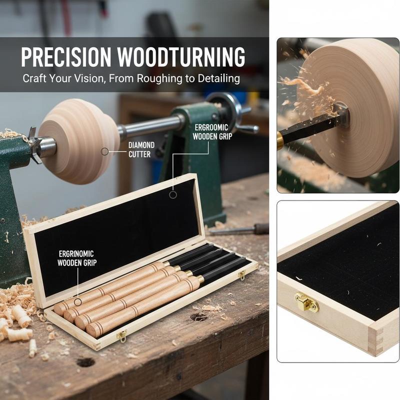 Woodworking Carving Chisel Kit - Woodworking And Carpentry บทวิจารณ์และราคา