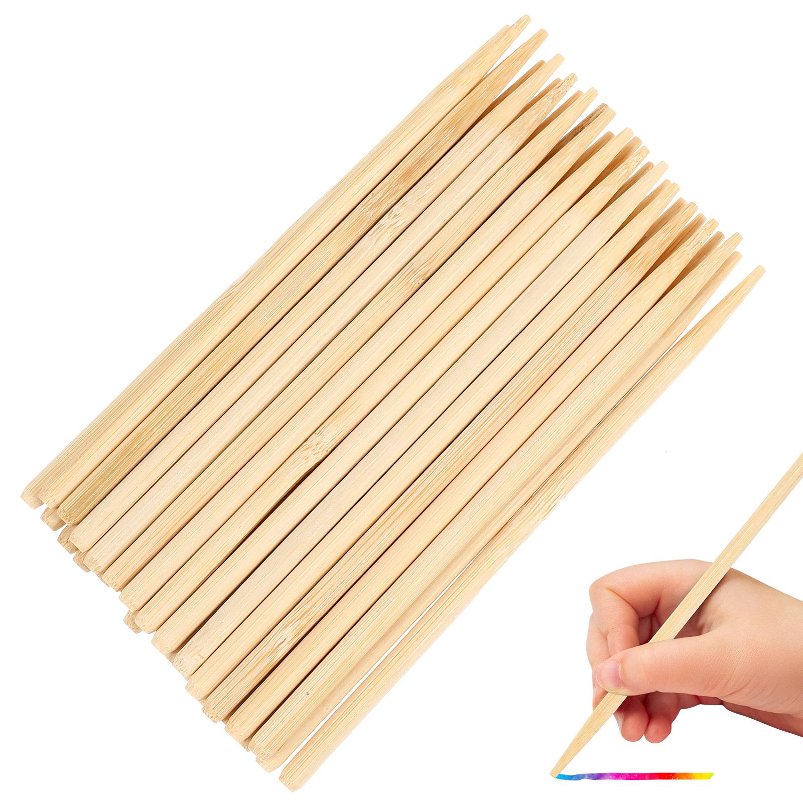 30pcs Scratch Bamboo Pens Wax  - Woodworking For Beginners บทวิจารณ์และราคา