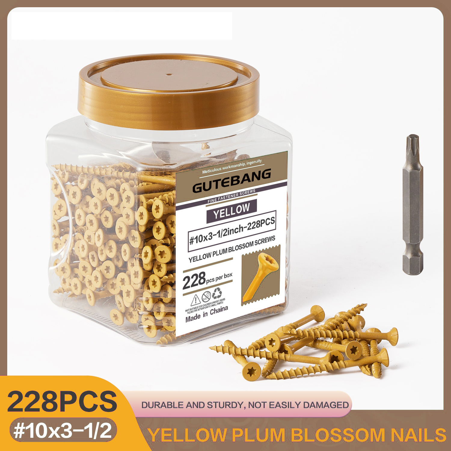 228 deck screws, 10x3-1/2 inch - Woodworking Epoxy บทวิจารณ์และราคา