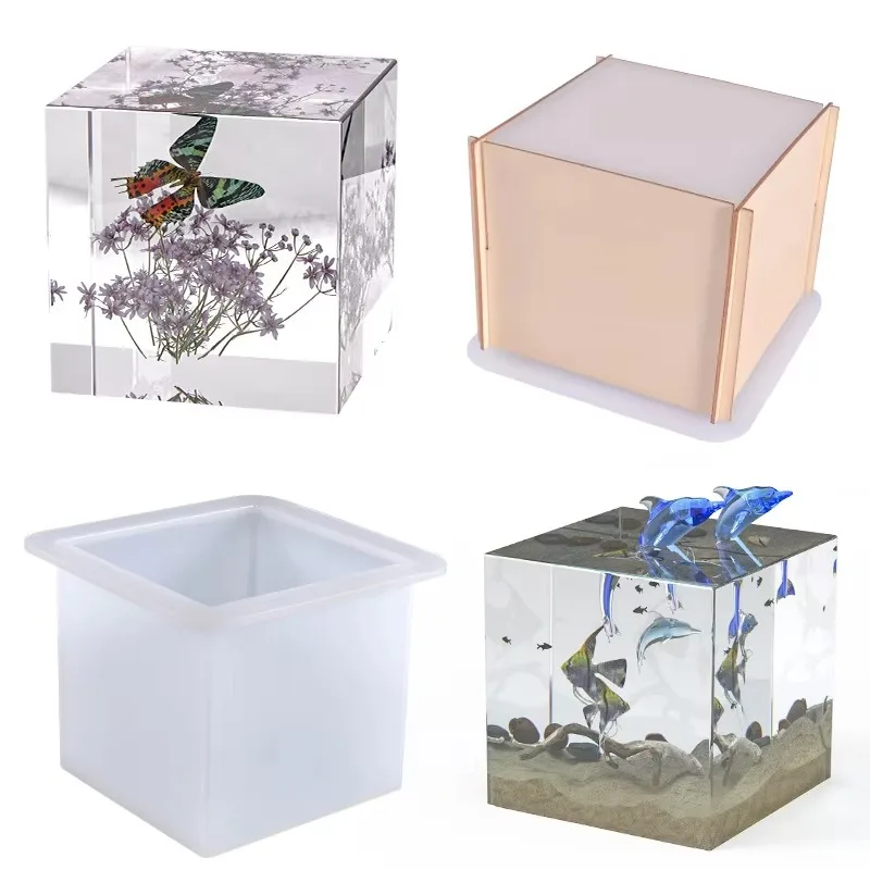 3D Rectangle Cuboid Epoxy Resi - Woodworking Epoxy บทวิจารณ์และราคา