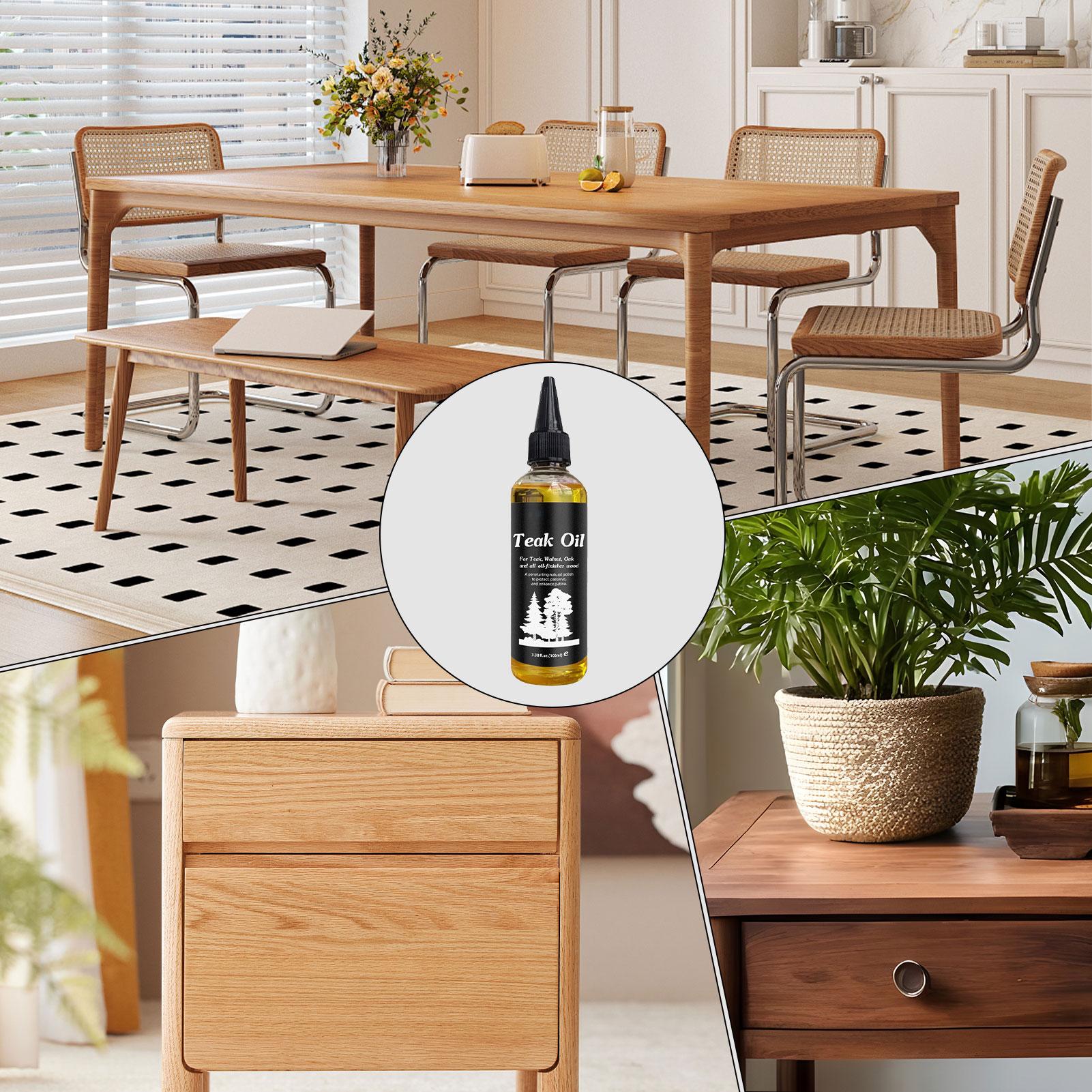 100ml Furniture Oil Wood Polis - Woodworking Oil Finish บทวิจารณ์และราคา