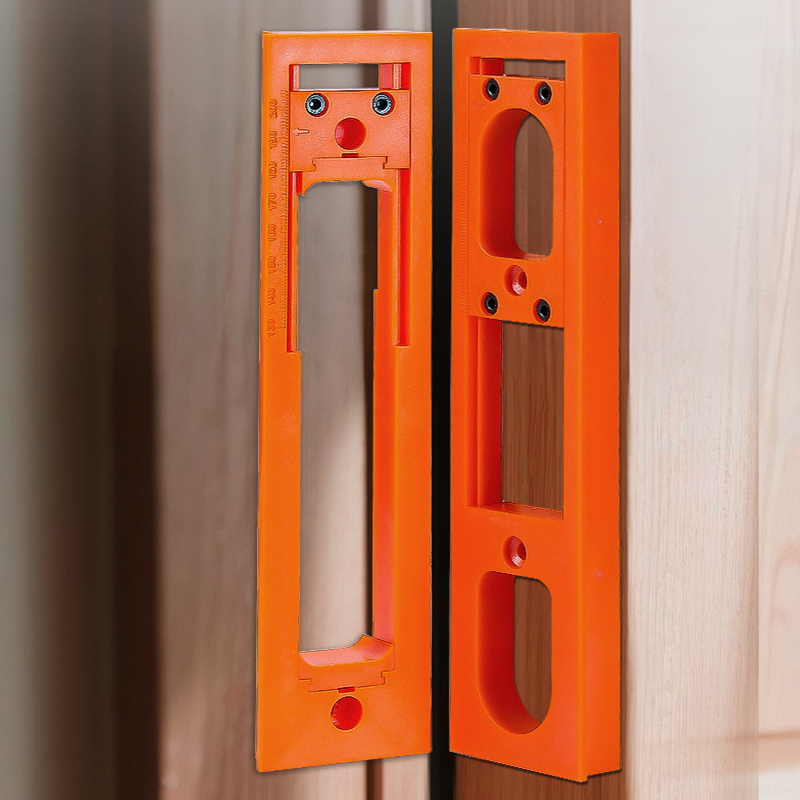 1Pc Hinge Mortise Template Inv - Woodworking Router Templates บทวิจารณ์และราคา