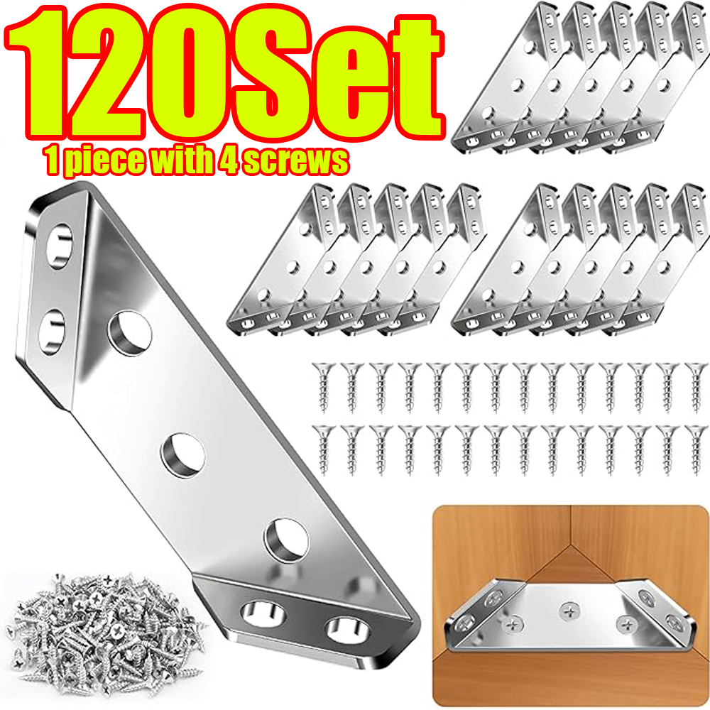 1-120Set Furniture Corner Conn - Woodworking Shop บทวิจารณ์และราคา