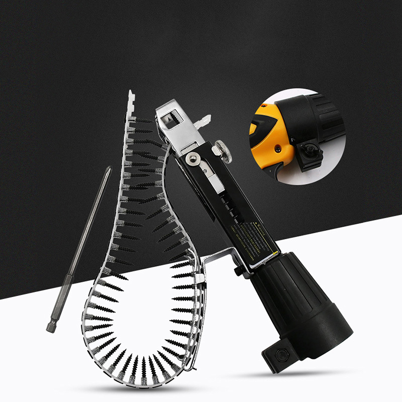 Auto Chain Screw Nail Gun Adap - Woodworking Nail Gun บทวิจารณ์และราคา
