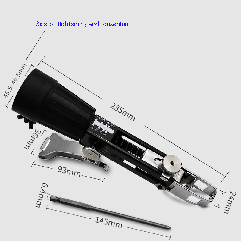 Auto Chain Screw Nail Gun Adap - Woodworking Nail Gun บทวิจารณ์และราคา