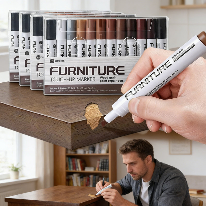 6-12Pcs Furniture Touch Up Mar - Woodworking Oil Finish บทวิจารณ์และราคา