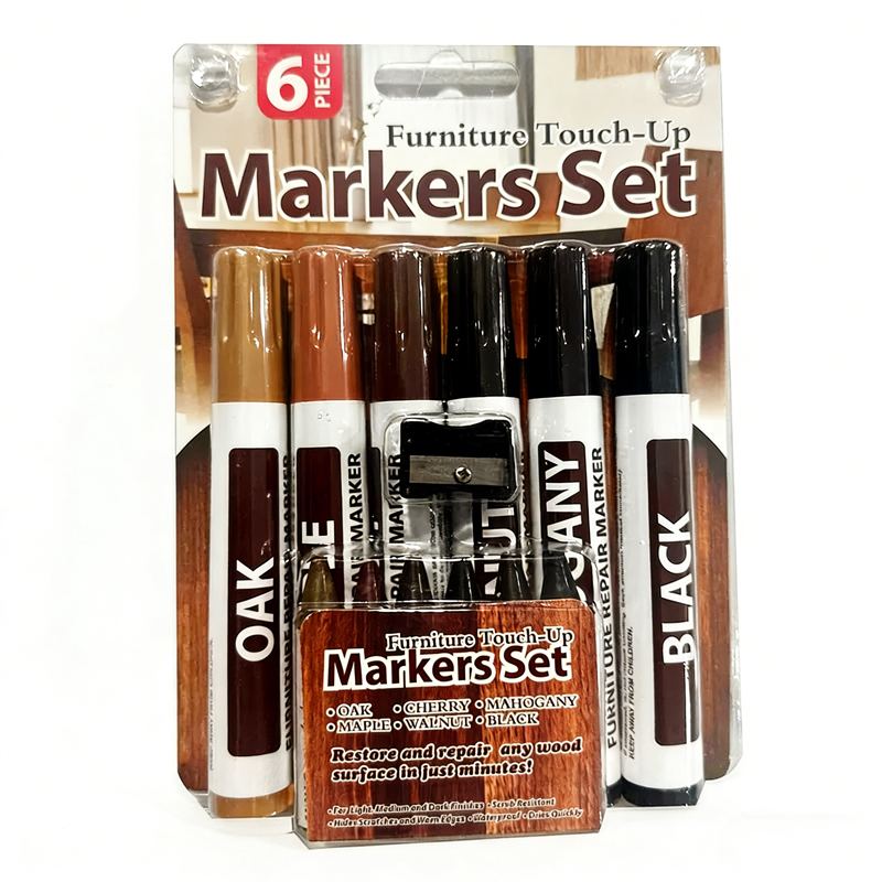 6-12Pcs Furniture Touch Up Mar - Woodworking Oil Finish บทวิจารณ์และราคา