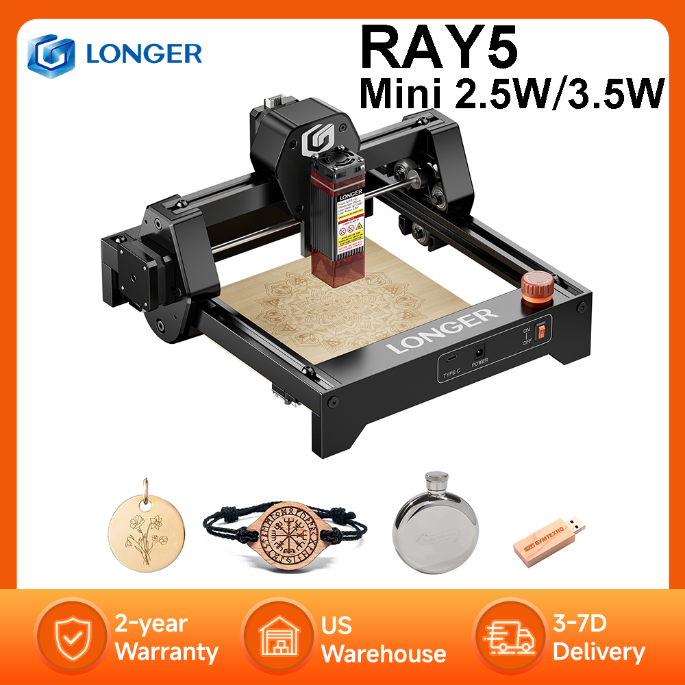 LONGER RAY5 Mini 2.5W / 3.5W L - Woodworking Apps บทวิจารณ์และราคา