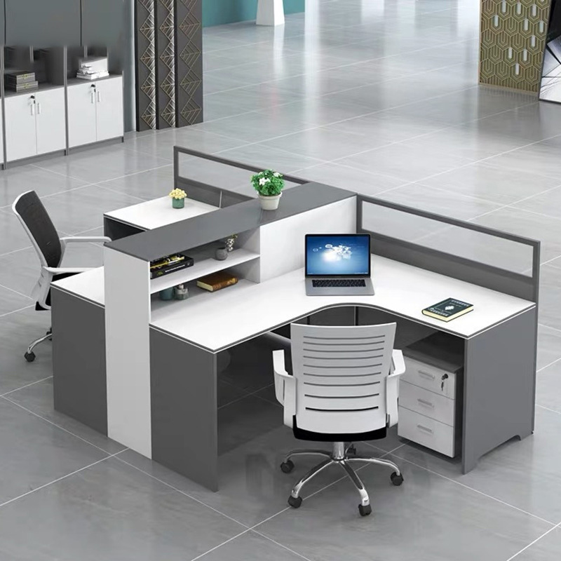 Modern Simple 4/6 Staff Desk T - Woodworking Desk Chair บทวิจารณ์และราคา