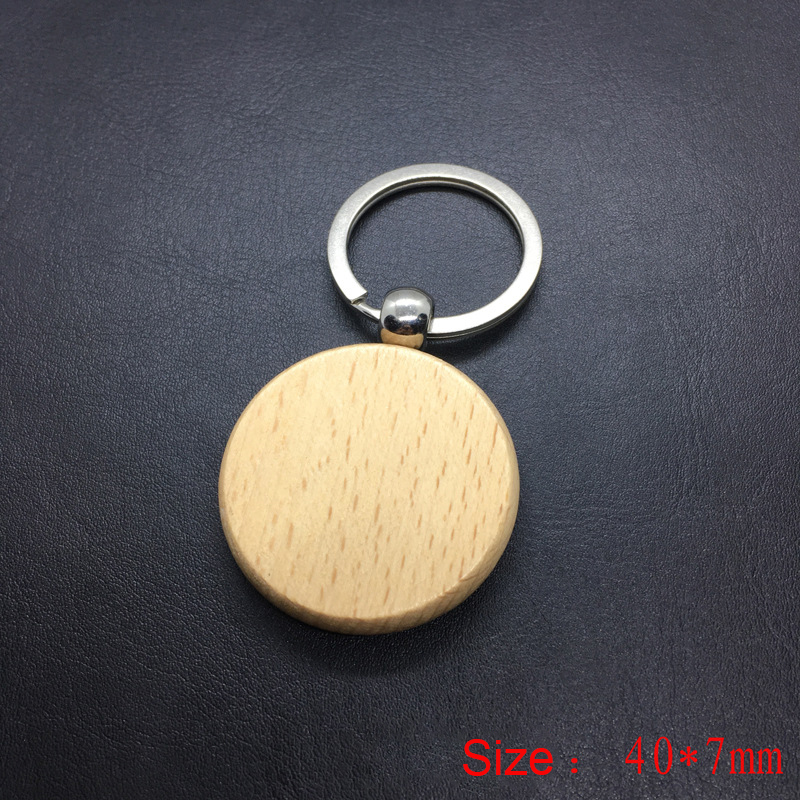 Custom Wooden Keychain Laser E - Woodworking Logo บทวิจารณ์และราคา
