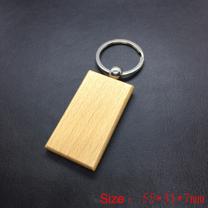 Custom Wooden Keychain Laser E - Woodworking Logo บทวิจารณ์และราคา
