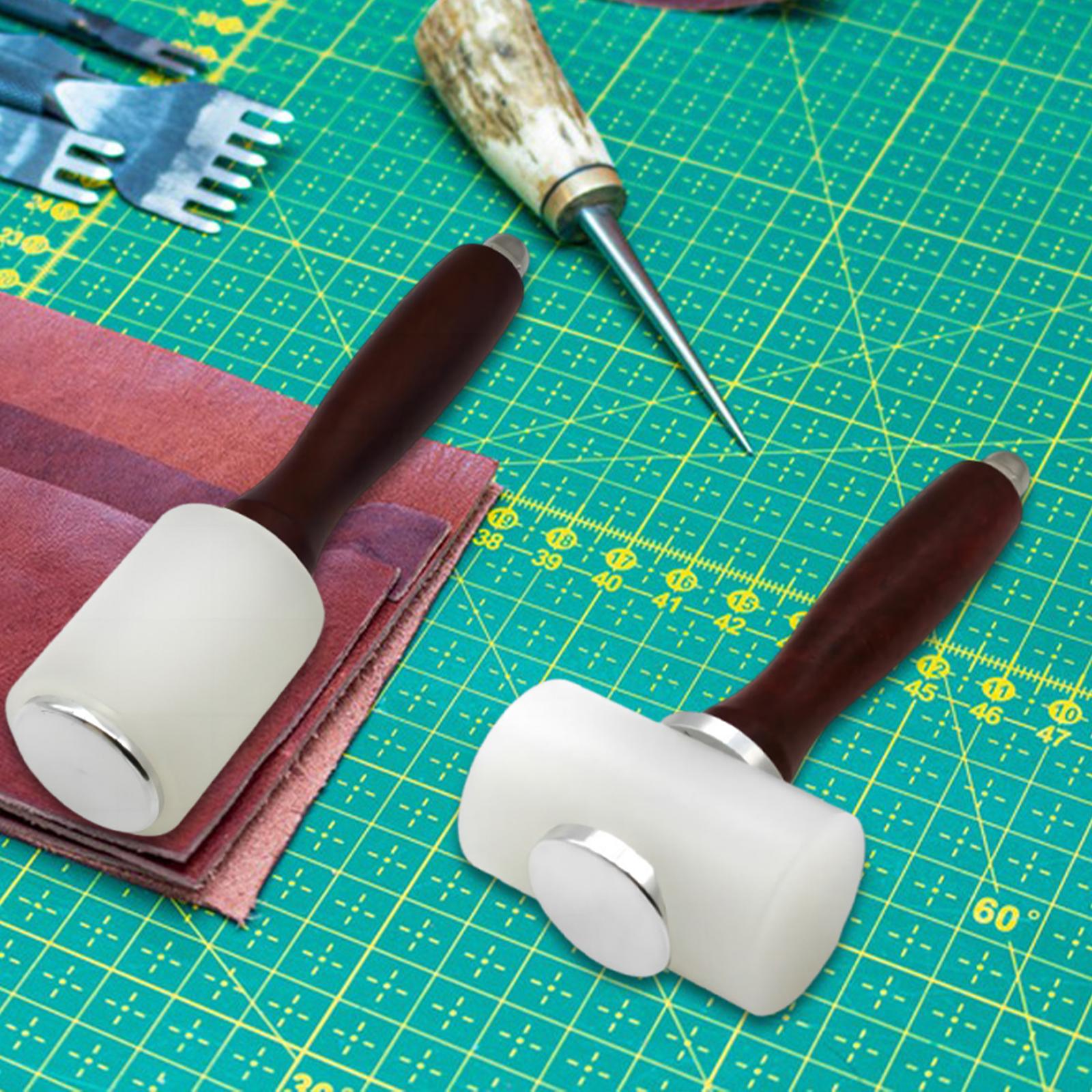 Durable Leathercraft Nylon Ham - Wooden Mallet Carving บทวิจารณ์และราคา