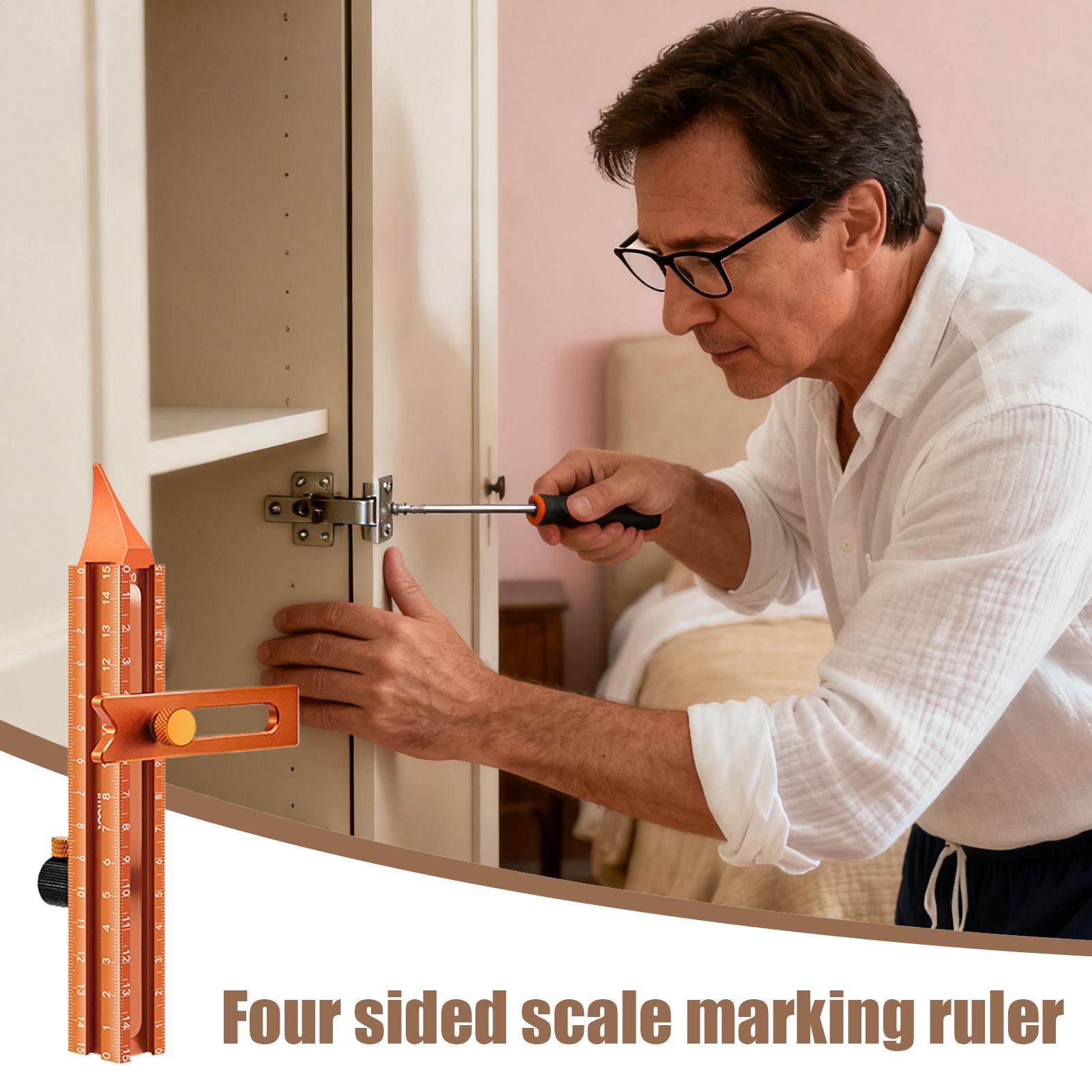 Woodworking Ruler Magnetic Bas - Woodworking And Carpentry บทวิจารณ์และราคา