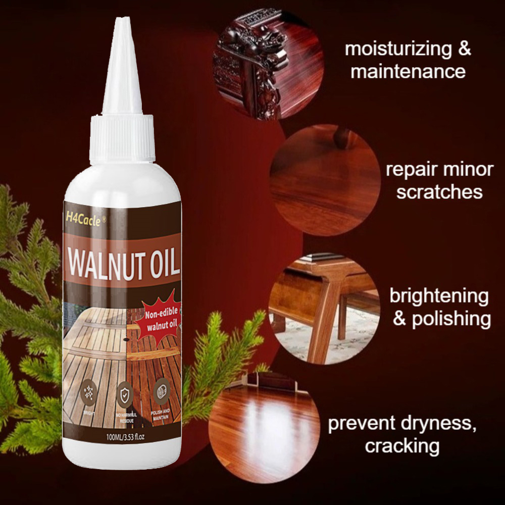 Walnut Oil - Waterproof Furnit - Woodworking Oil Finish บทวิจารณ์และราคา