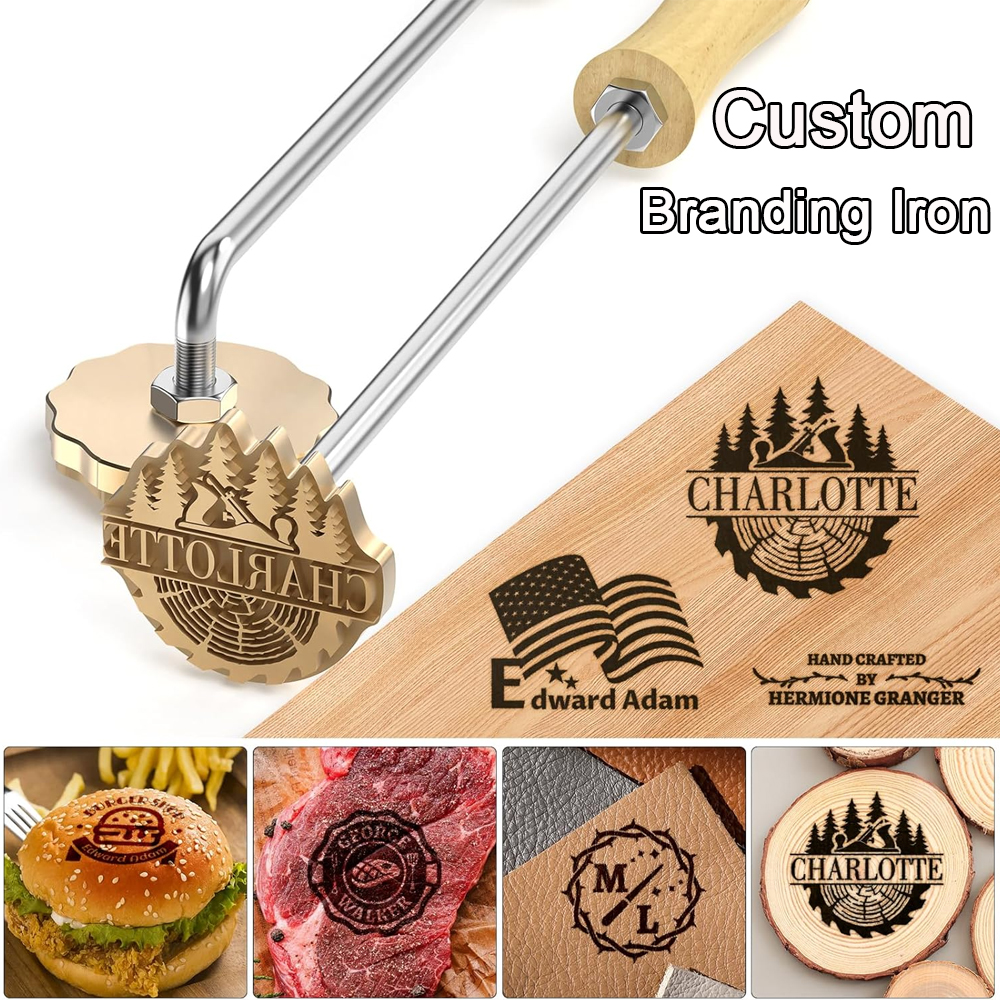 Customize Branding Iron Person - Woodworking Logo บทวิจารณ์และราคา