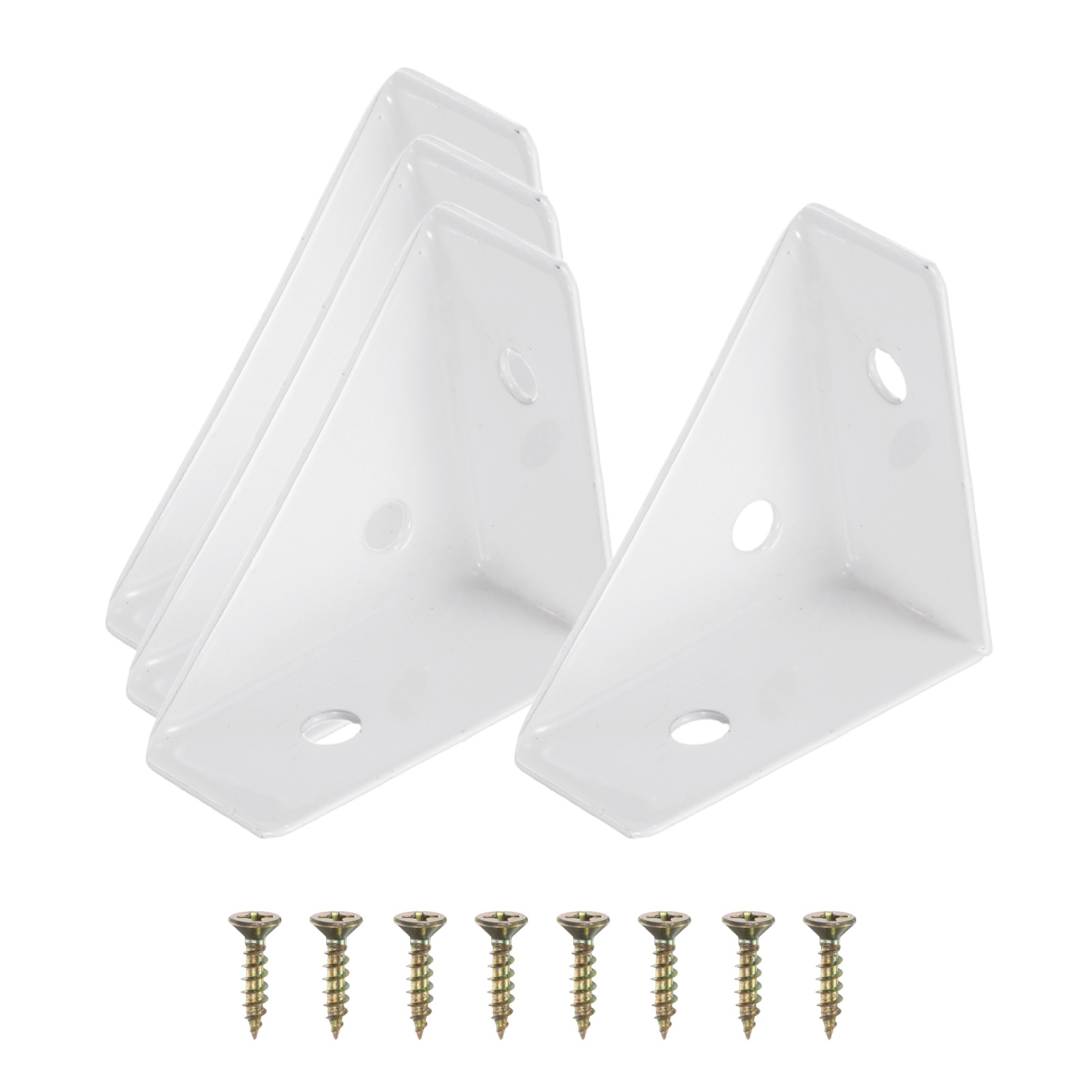 4Pcs Corner Brace Brackets 38m - Woodworking X Brace บทวิจารณ์และราคา