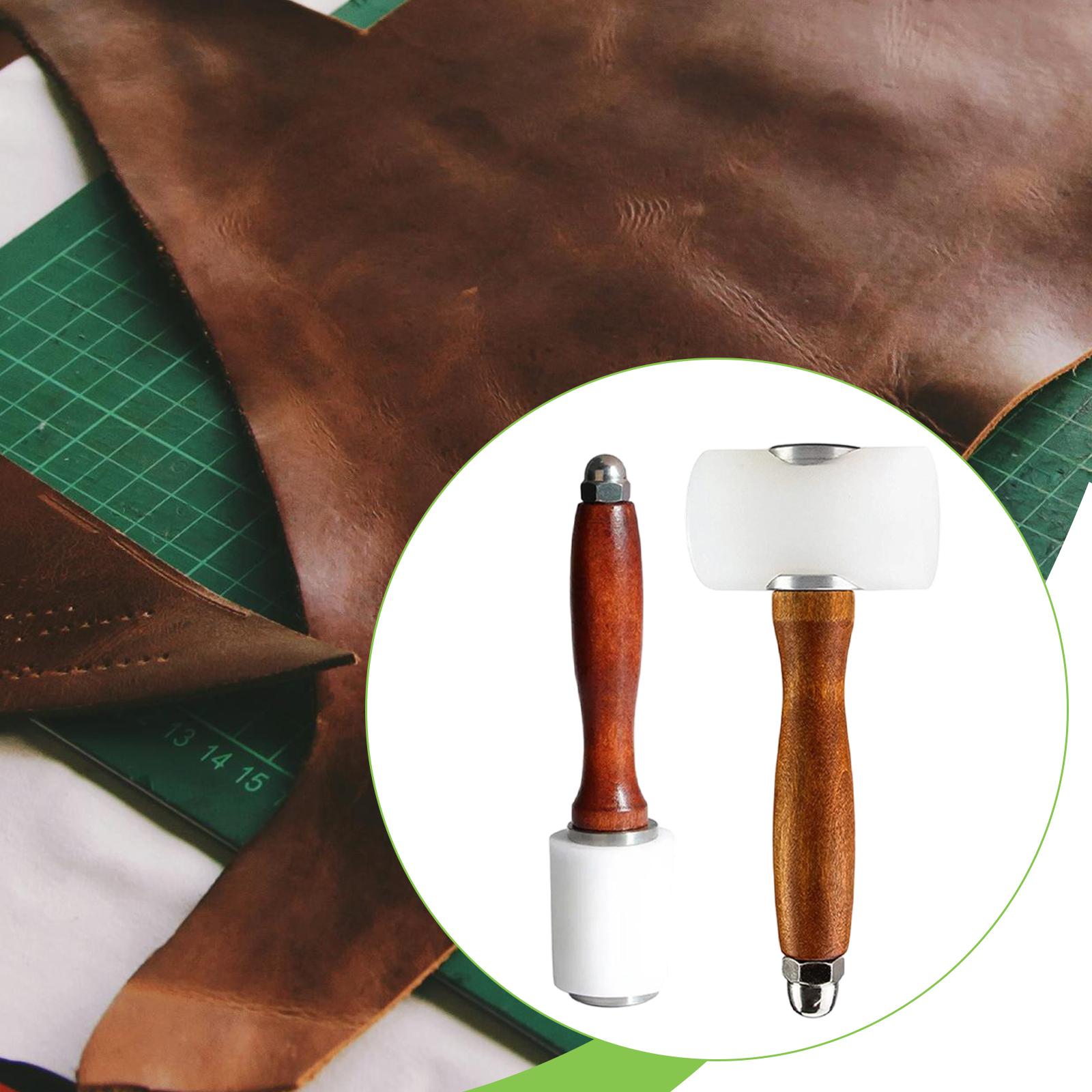 Leather Carving Hammer Sturdy  - Wooden Mallet Carving บทวิจารณ์และราคา