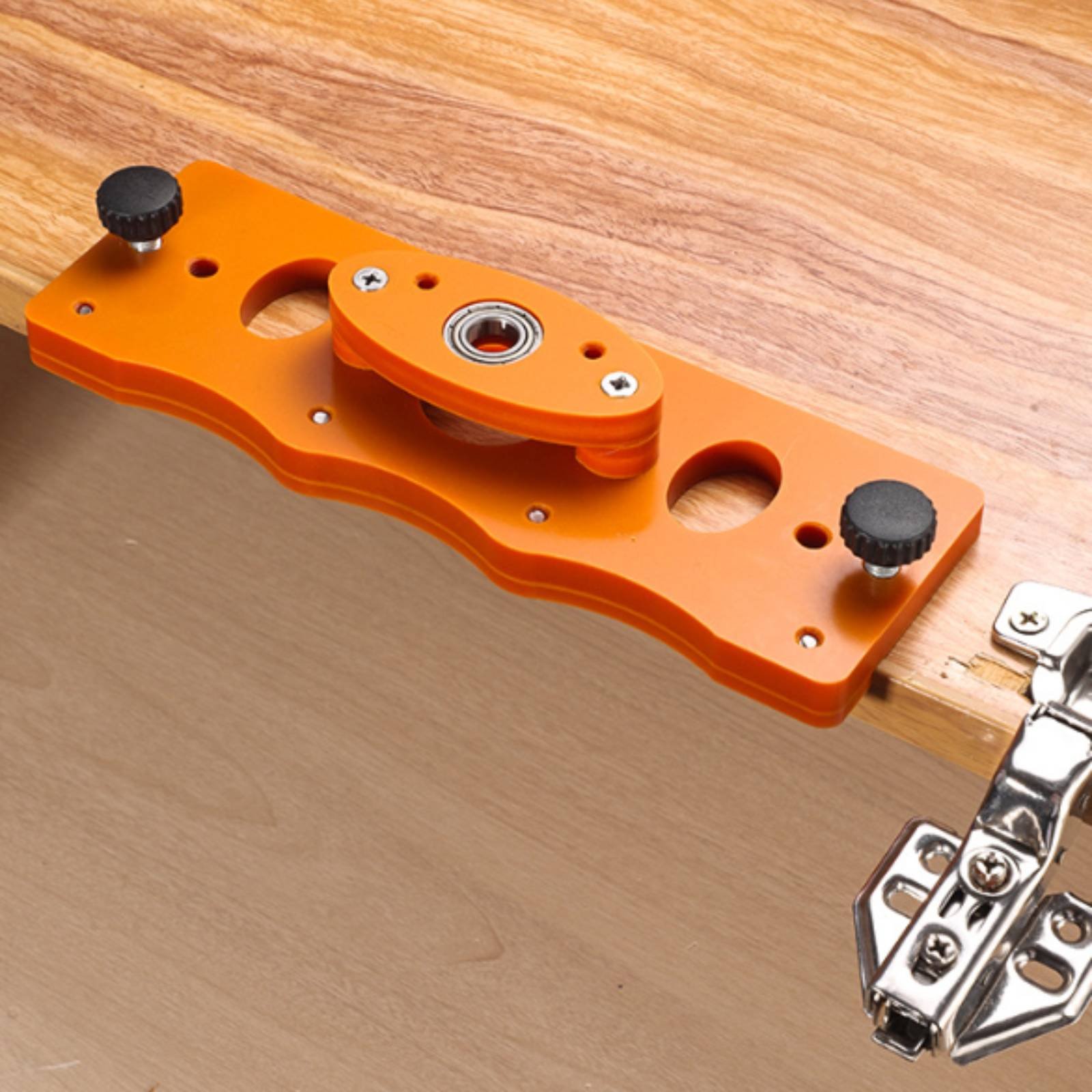 35mm Hinge Drilling Jig Long-L - Woodworking And Carpentry บทวิจารณ์และราคา