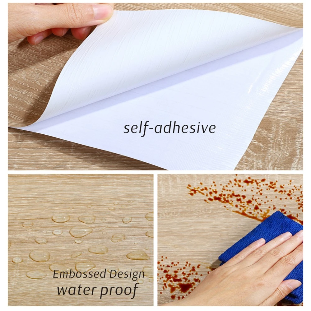 40cm PVC Self Adhesive Wallpap - Woodworking Plan บทวิจารณ์และราคา