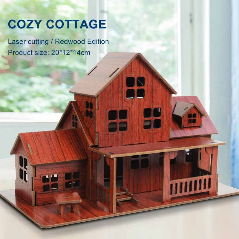 3D Wooden Puzzle Model GamesCo - Woodworking For Beginners บทวิจารณ์และราคา