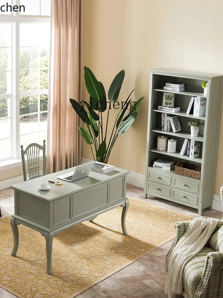O15-  American country desk pa - Woodworking Desk Chair บทวิจารณ์และราคา