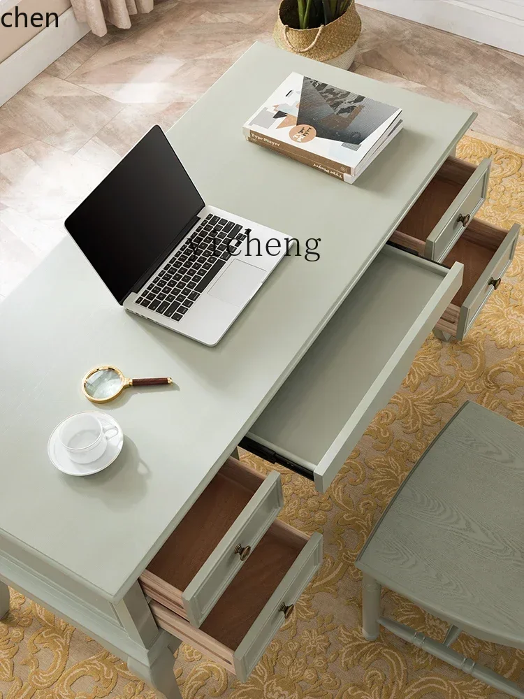 O15-  American country desk pa - Woodworking Desk Chair บทวิจารณ์และราคา