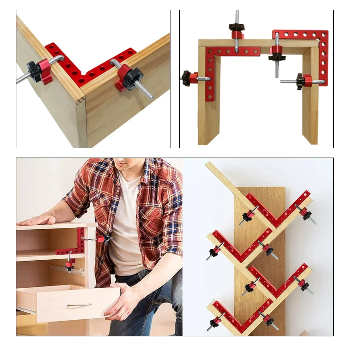120/140/160mm Right Angle Fixi - Woodworking Studio บทวิจารณ์และราคา