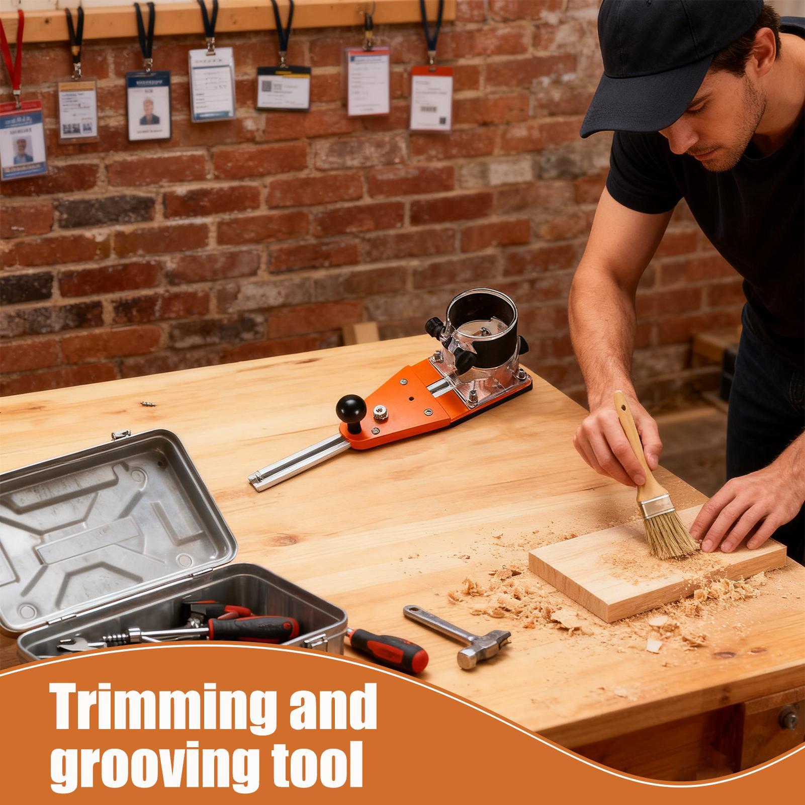 Circle Cutting Jig Ergonomic B - Woodworking Router Templates บทวิจารณ์และราคา