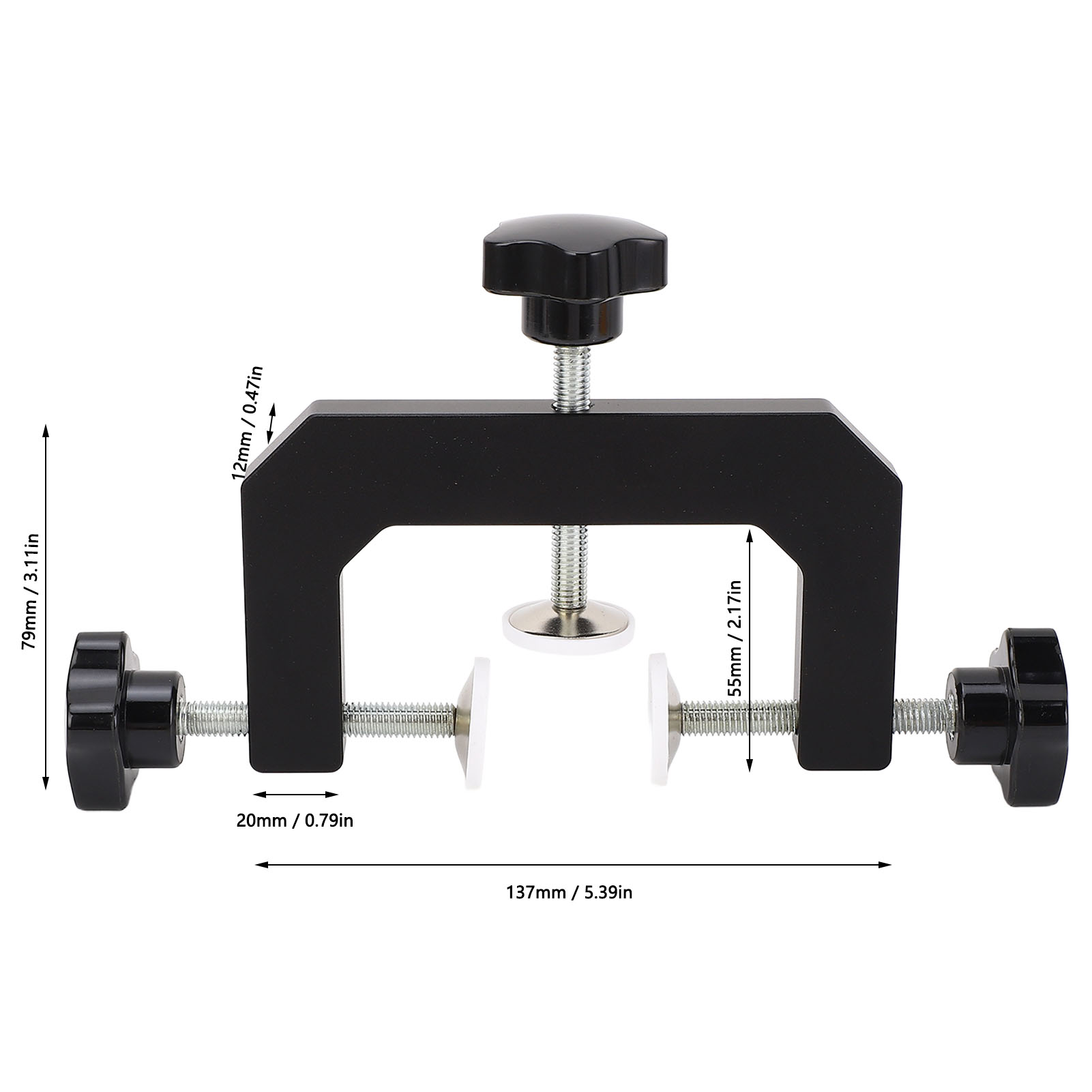 3 Way G Clamp Aluminium Alloy  - Woodworking Edge บทวิจารณ์และราคา