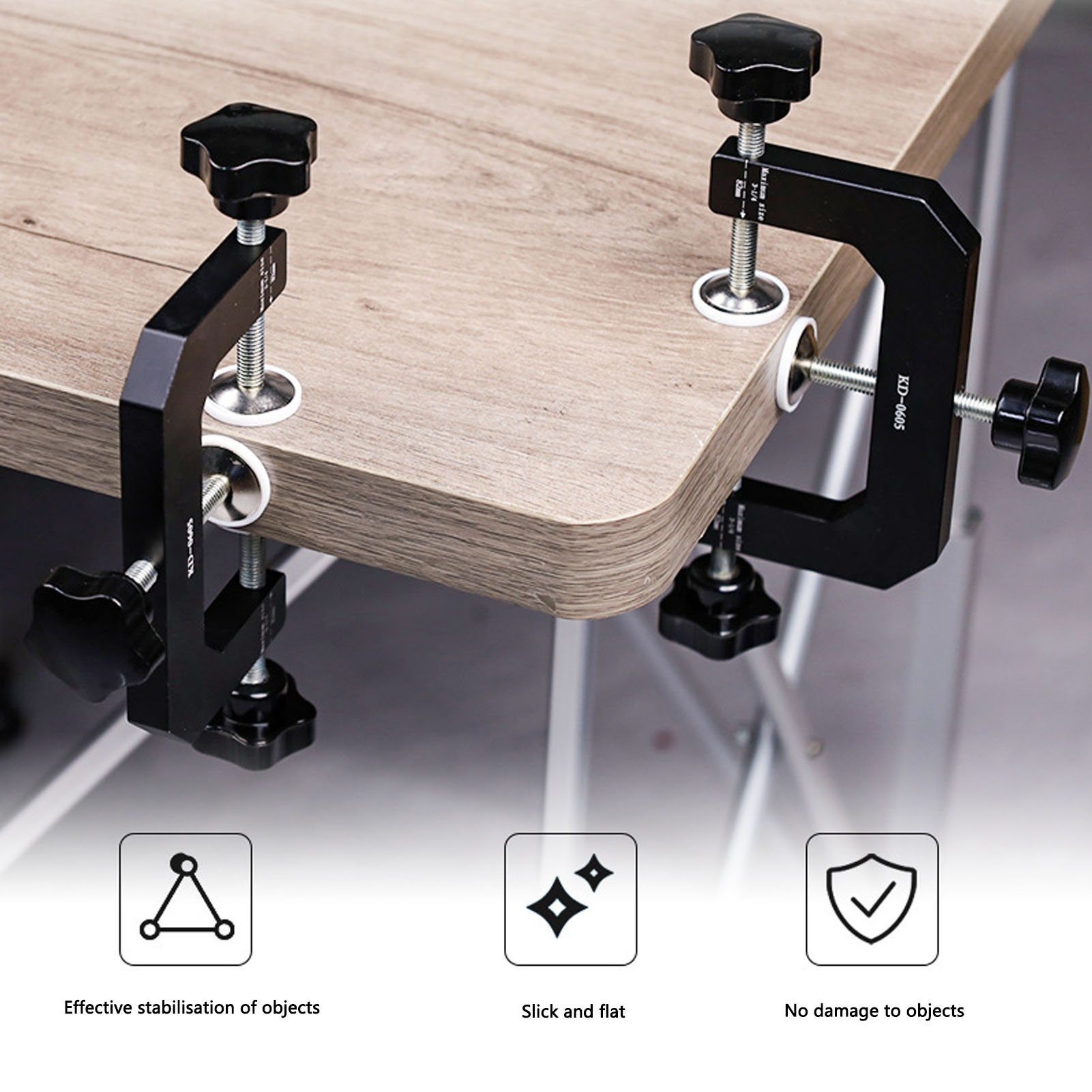 3 Way G Clamp Aluminium Alloy  - Woodworking Edge บทวิจารณ์และราคา