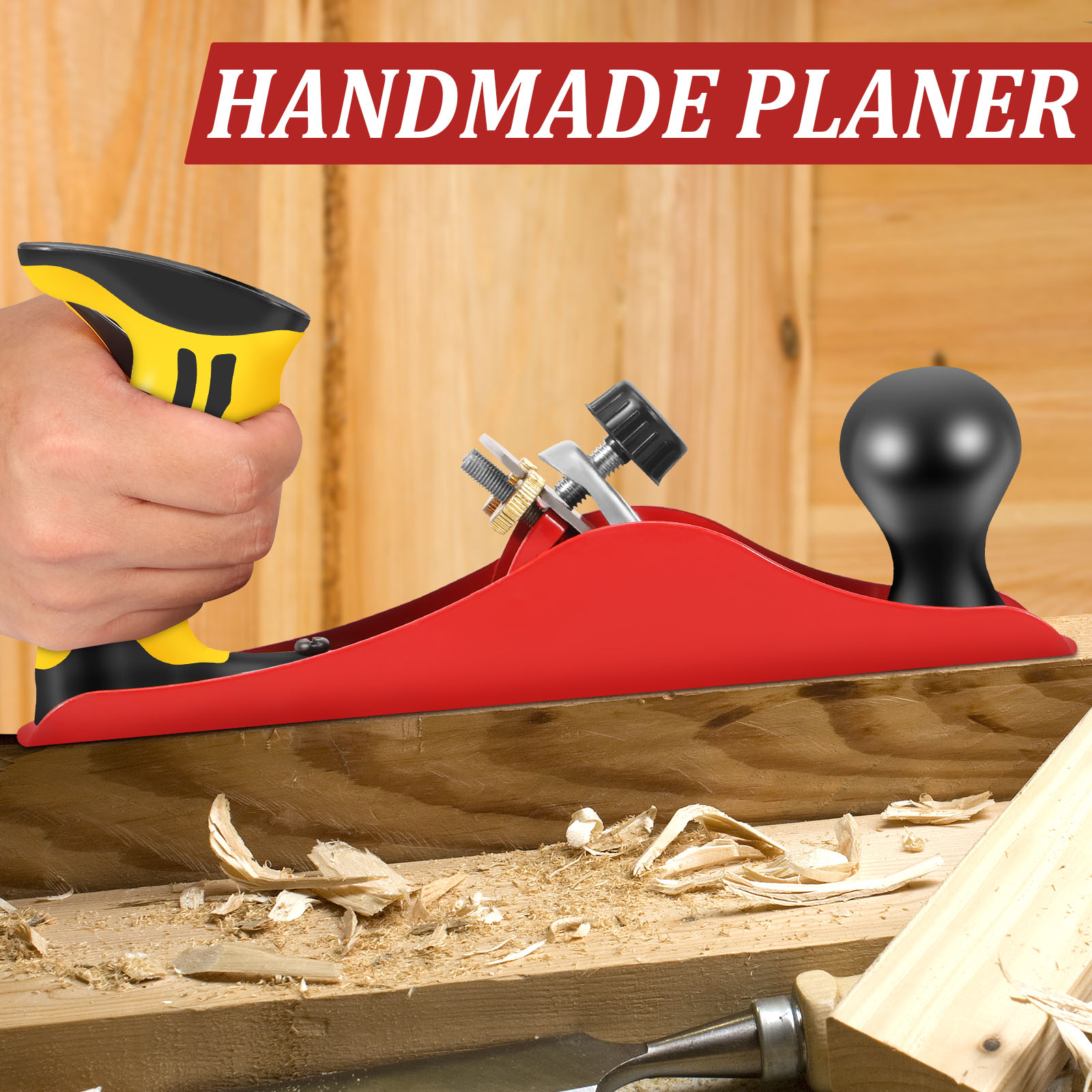 Wood Hand Planer Set Hand Tool - Woodworking Shop บทวิจารณ์และราคา