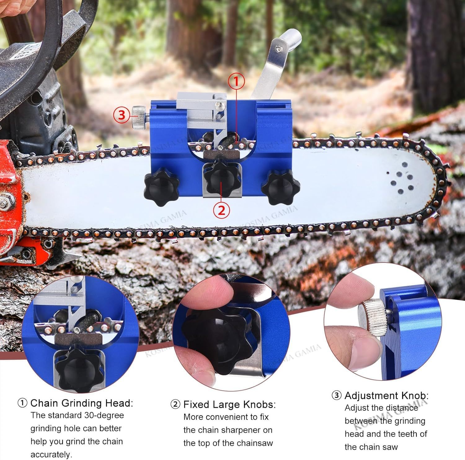 Portable Manual Chain Saw Blad - Woodworking Shop บทวิจารณ์และราคา