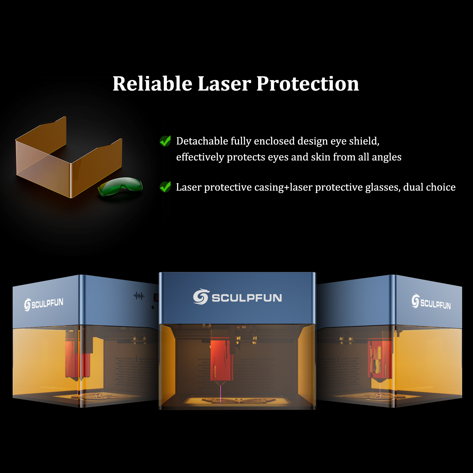 Sculpfun iCube Pro 10W Laser E - Woodworking Logo บทวิจารณ์และราคา