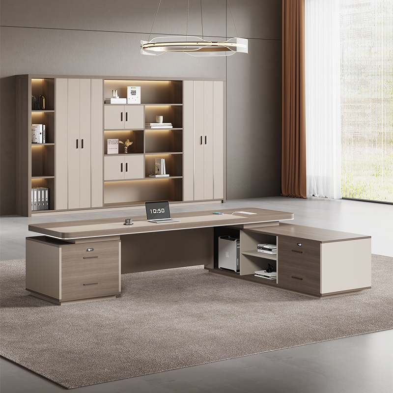 Desktop Wooden Double Cabinet  - Woodworking Desk Chair บทวิจารณ์และราคา