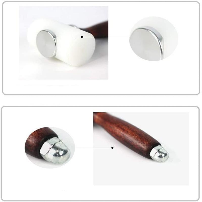 1PC Leather Carving Hammer Nyl - Wooden Mallet Carving บทวิจารณ์และราคา